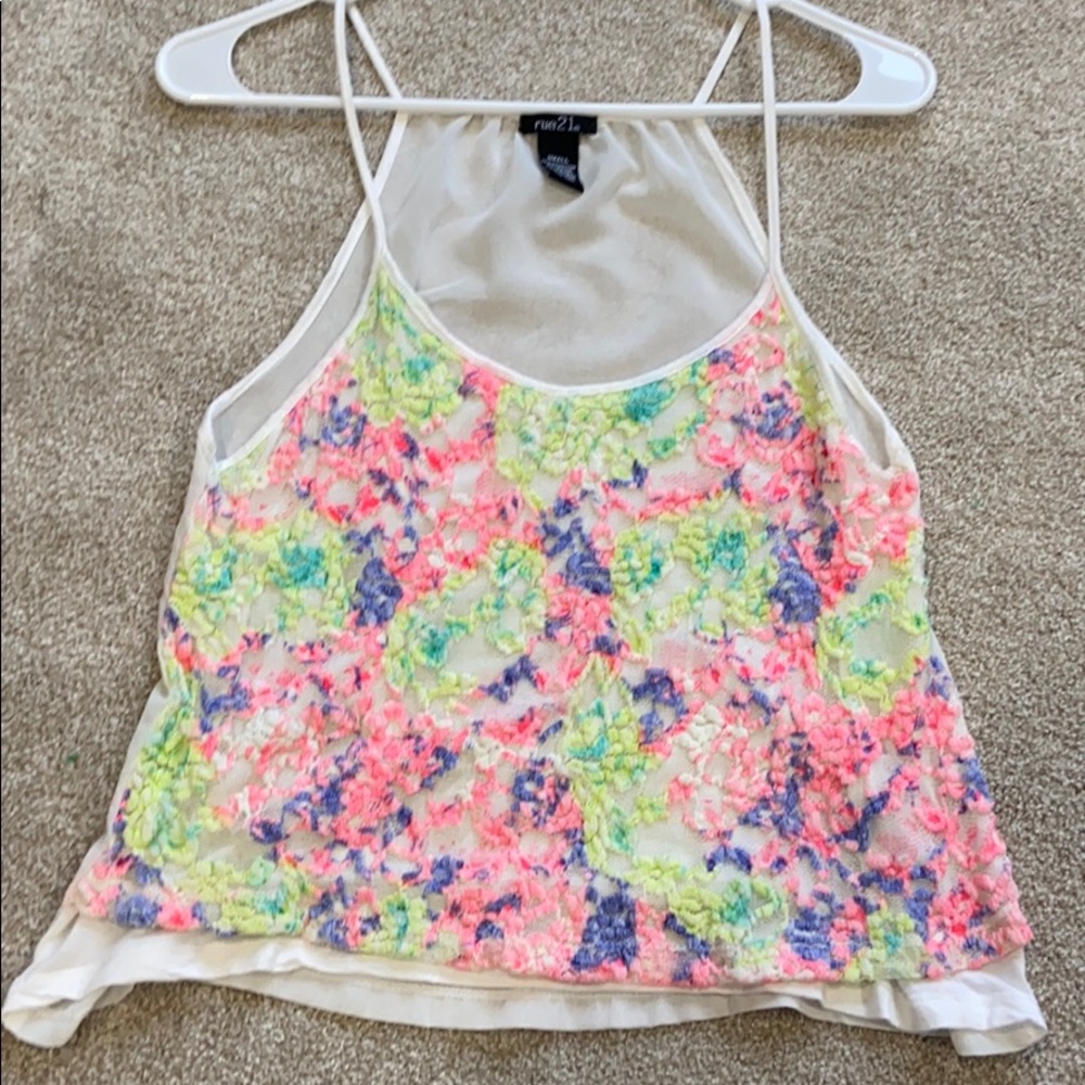 Colorful tank top - Picture 1 of 1